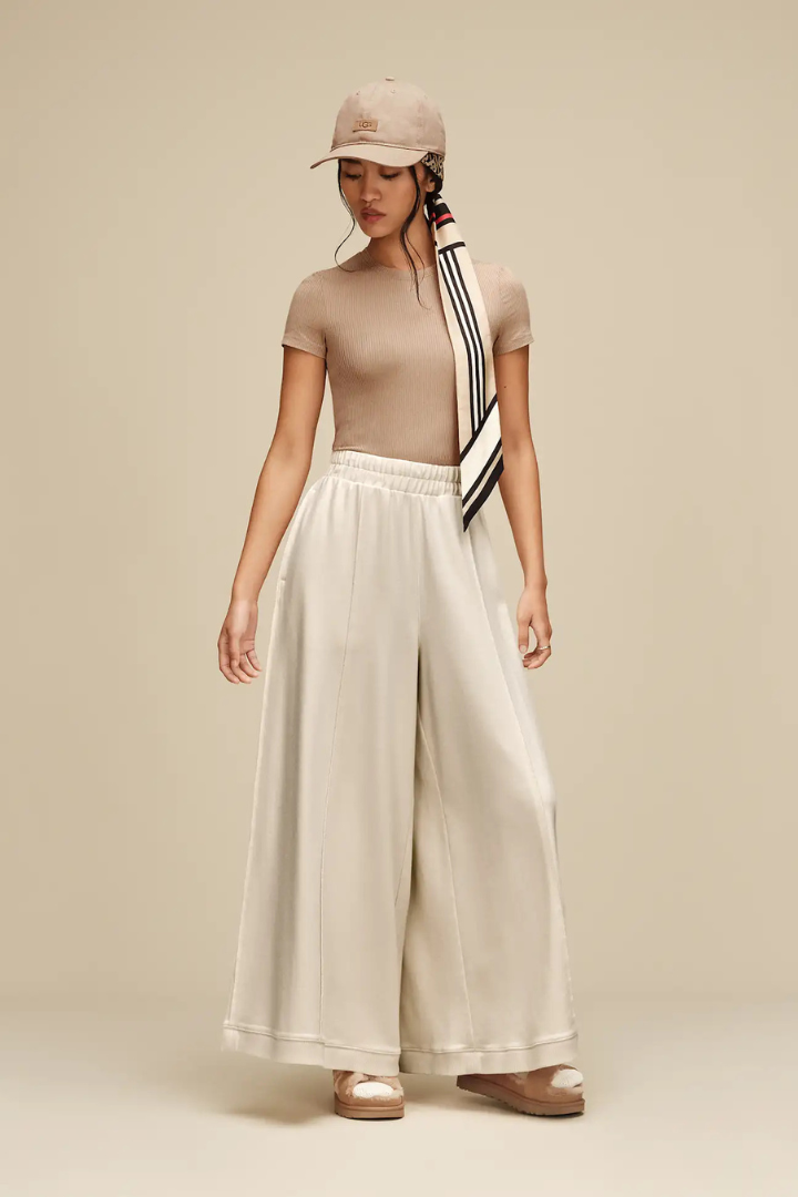 UGG: Lailah Pant-Cream-4- Bottoms-UGG-Usher & Co - Women's Boutique Located in Atoka, OK and Durant, OK