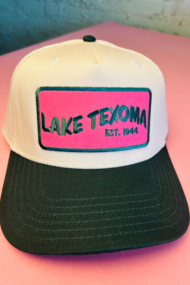 Lake Texoma Vintage Trucker Hat-8- Accessory-MADLEY-Usher & Co - Women's Boutique Located in Atoka, OK and Durant, OK