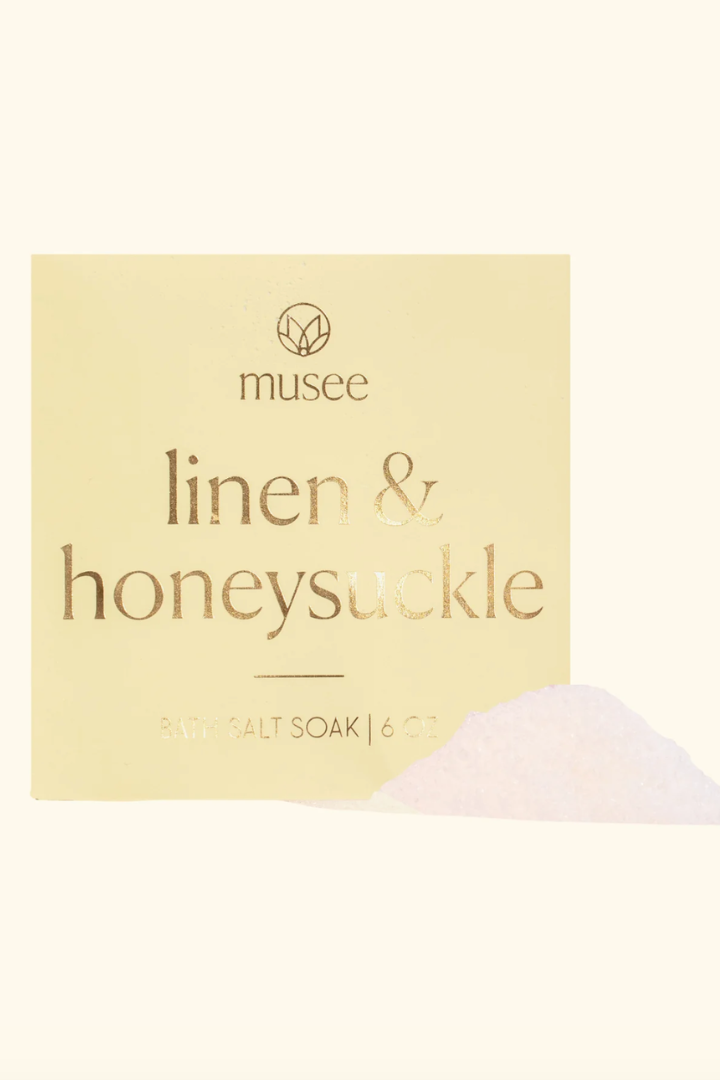 Linen & Honeysuckle Mini Bath Soak-11- Gift/Home-Musee Wholesale-Usher & Co - Women's Boutique Located in Atoka, OK and Durant, OK
