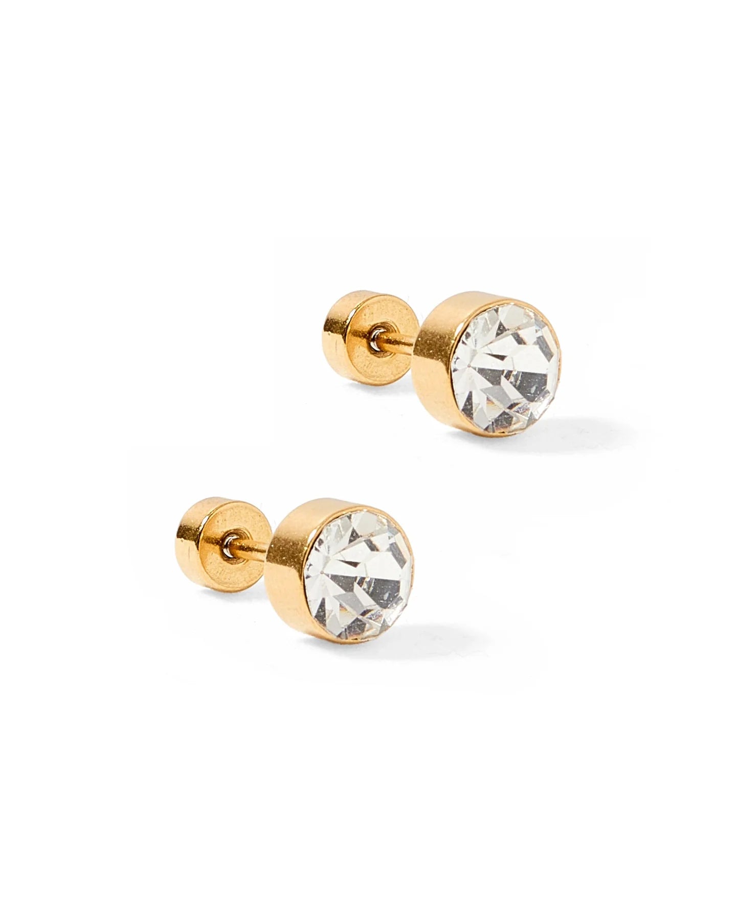 Screw Back Stud Earrings-7- Jewelry-Linny Co-Usher & Co - Women's Boutique Located in Atoka, OK and Durant, OK