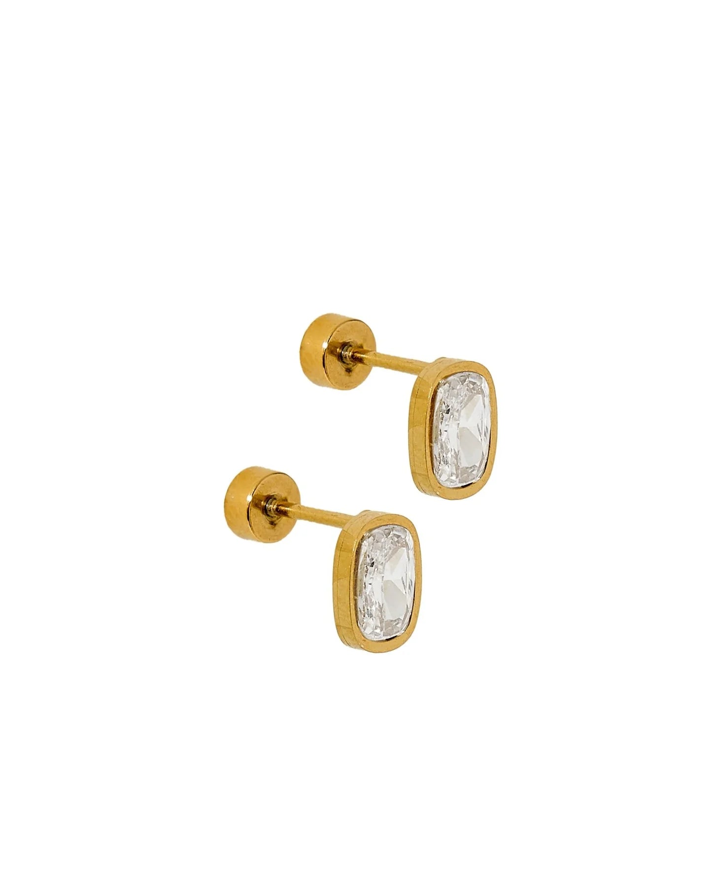 Screw Back Stud Earrings-7- Jewelry-Linny Co-Usher & Co - Women's Boutique Located in Atoka, OK and Durant, OK