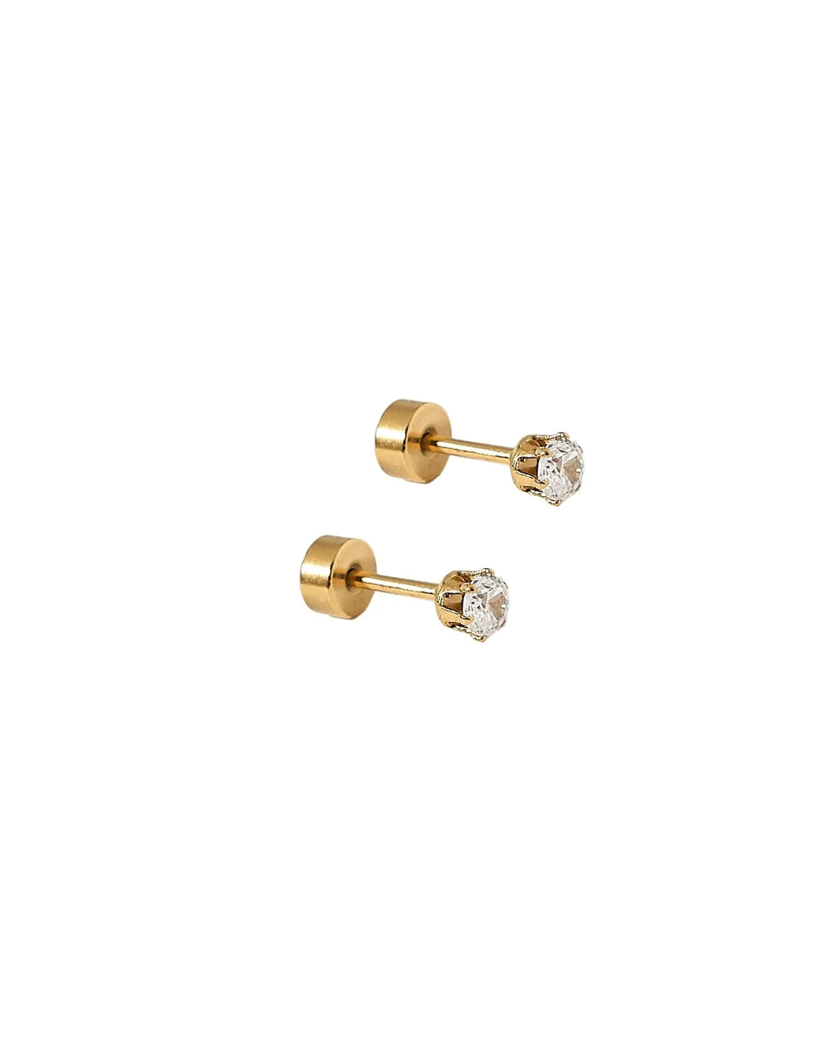 Screw Back Stud Earrings-7- Jewelry-Linny Co-Usher & Co - Women's Boutique Located in Atoka, OK and Durant, OK