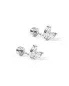 Screw Back Stud Earrings-7- Jewelry-Linny Co-Usher & Co - Women's Boutique Located in Atoka, OK and Durant, OK