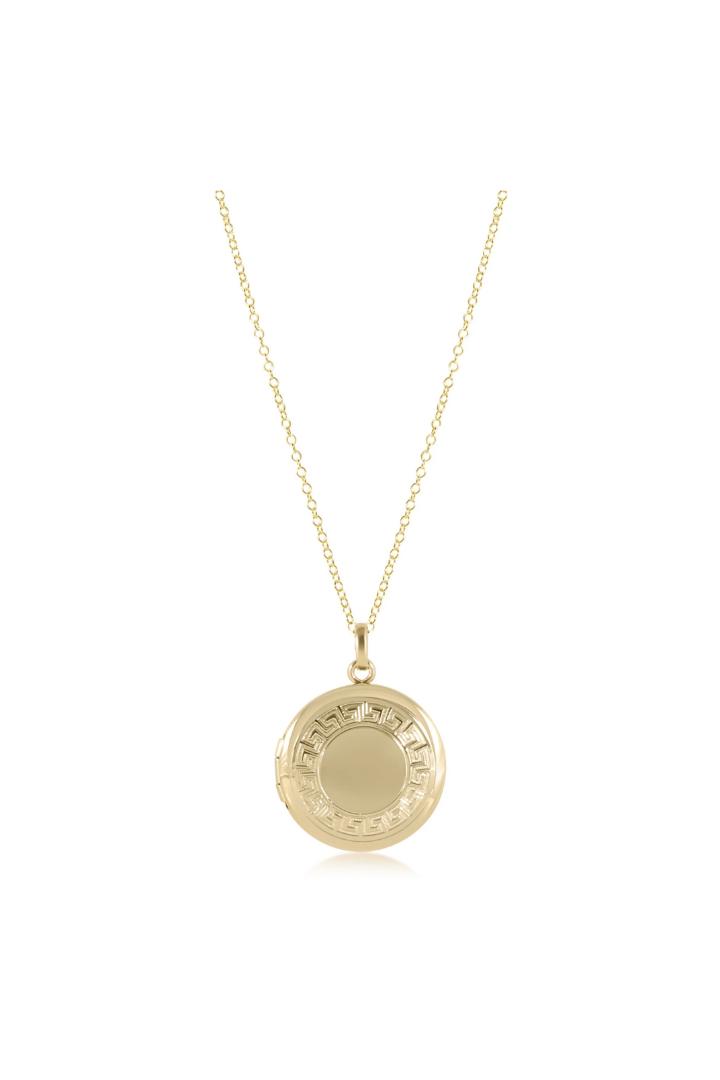 enewton: 16" Cherish Small Locket-Gold-7- Jewelry-ENEWTON-Usher & Co - Women's Boutique Located in Atoka, OK and Durant, OK