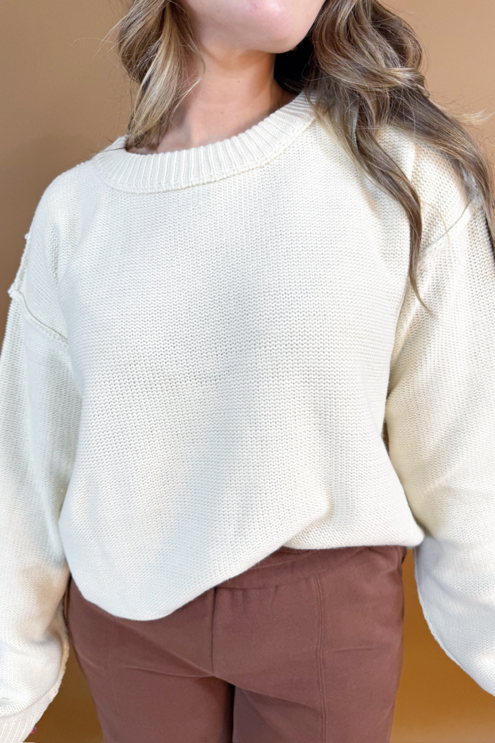 Long Lost Sweater-1- Tops-HYFVE-Usher & Co - Women's Boutique Located in Atoka, OK and Durant, OK