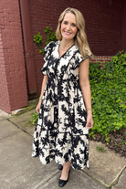 Lowen Midi Dress-6- Dress/Romp/Jump-ENTRO-Usher & Co - Women's Boutique Located in Atoka, OK and Durant, OK