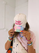 Lucky Mother Trucker Hat-8- Accessory-Etta + East-Usher & Co - Women's Boutique Located in Atoka, OK and Durant, OK