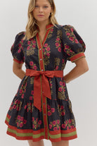 Marcella Dress-6- Dress/Romp/Jump-ENTRO-Usher & Co - Women's Boutique Located in Atoka, OK and Durant, OK