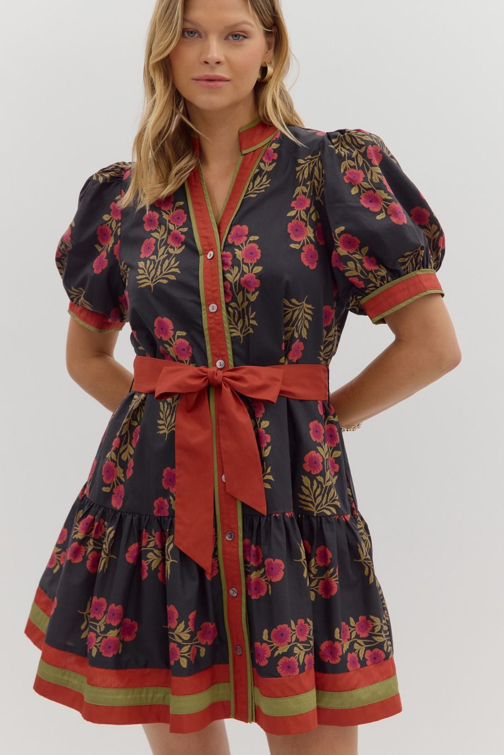 Marcella Dress-6- Dress/Romp/Jump-ENTRO-Usher & Co - Women's Boutique Located in Atoka, OK and Durant, OK