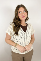 Market Day Crochet Top-1- Tops-Skies Are Blue-Usher & Co - Women's Boutique Located in Atoka, OK and Durant, OK