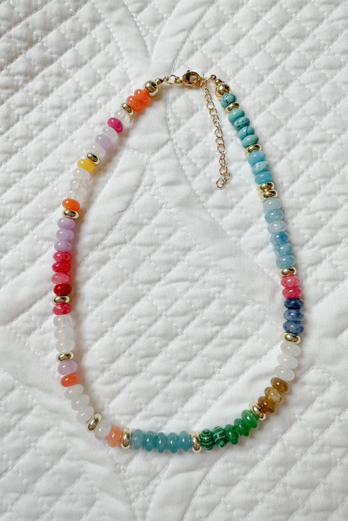 Mia Bead Necklaces-Necklaces-Sandy Pearls-Usher & Co - Women's Boutique Located in Atoka, OK and Durant, OK