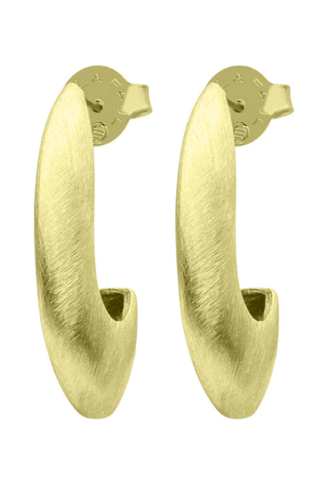 Sheila Fajl: Miriad Hoops-Brushed Gold-Earrings-SHEILA FAJL-Usher & Co - Women's Boutique Located in Atoka, OK and Durant, OK