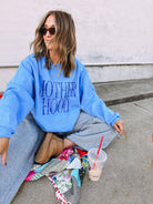 Motherhood Sweatshirt-1- Tops-Etta + East-Usher & Co - Women's Boutique Located in Atoka, OK and Durant, OK
