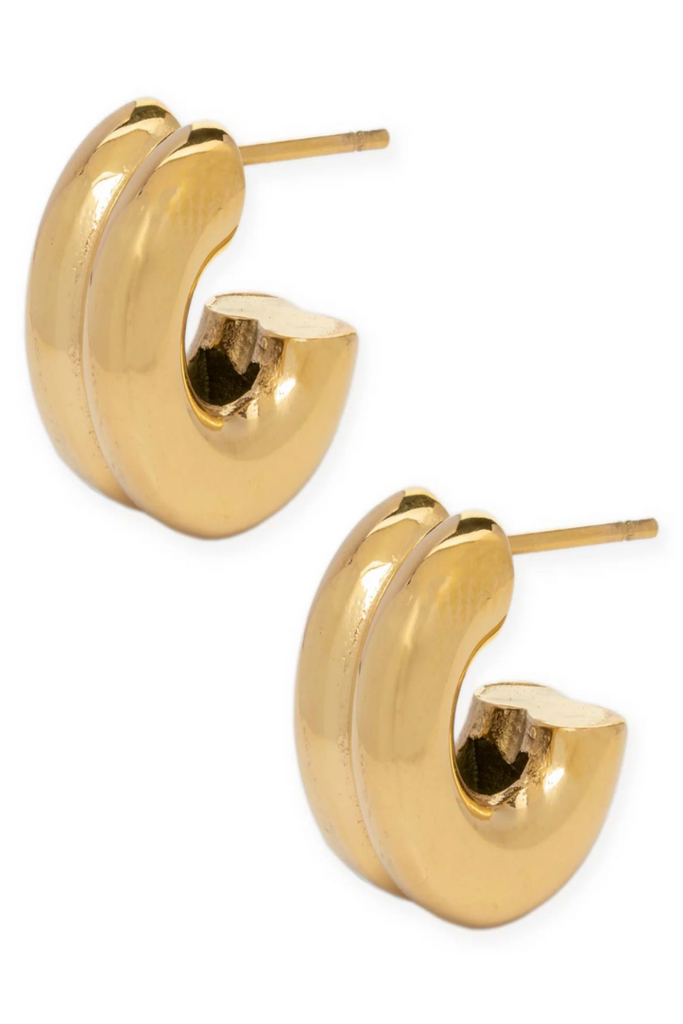 Nash Baby Hoops-Earrings-BRACHA-Usher & Co - Women's Boutique Located in Atoka, OK and Durant, OK