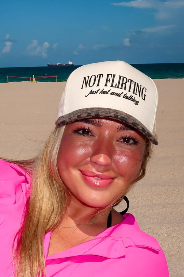 Not Flirting Trucker Hat-8- Accessory-The Happiest-Usher & Co - Women's Boutique Located in Atoka, OK and Durant, OK
