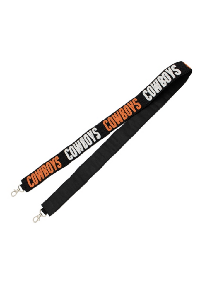 Collegiate Beaded Strap-OSU-Bags & Wallets-Capri Designs-Usher & Co - Women's Boutique Located in Atoka, OK and Durant, OK