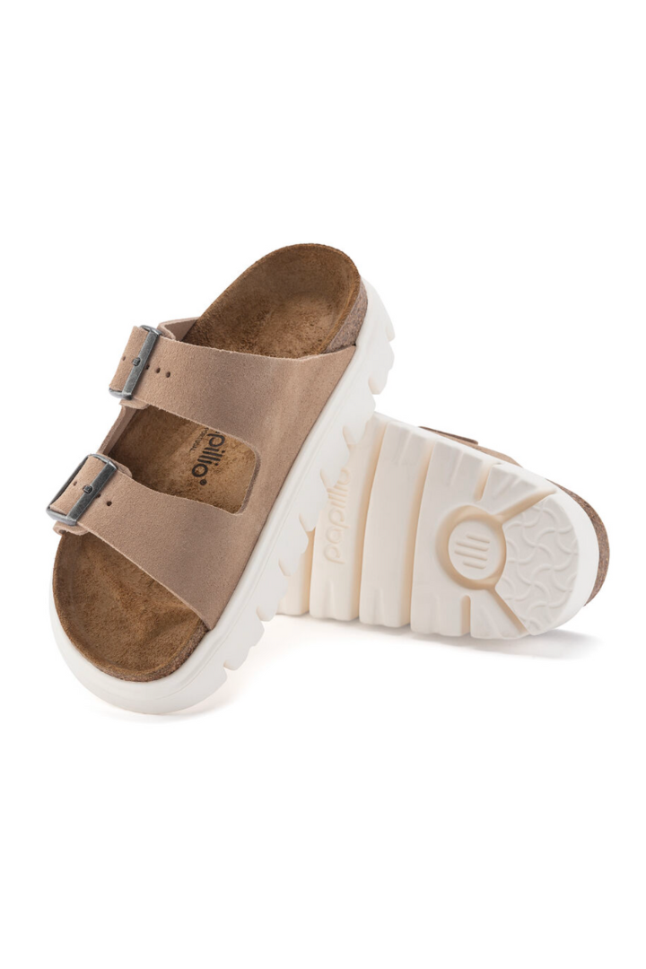 Birkenstock: Arizona Chunky Suede-Warm Sand-9- Shoes-BIRKENSTOCK-Usher & Co - Women's Boutique Located in Atoka, OK and Durant, OK