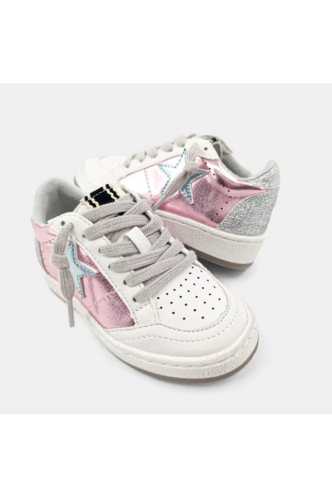 ShuShop: Paz Toddlers-Metallic Pink-SHOES-ShuShop-Usher & Co - Women's Boutique Located in Atoka, OK and Durant, OK
