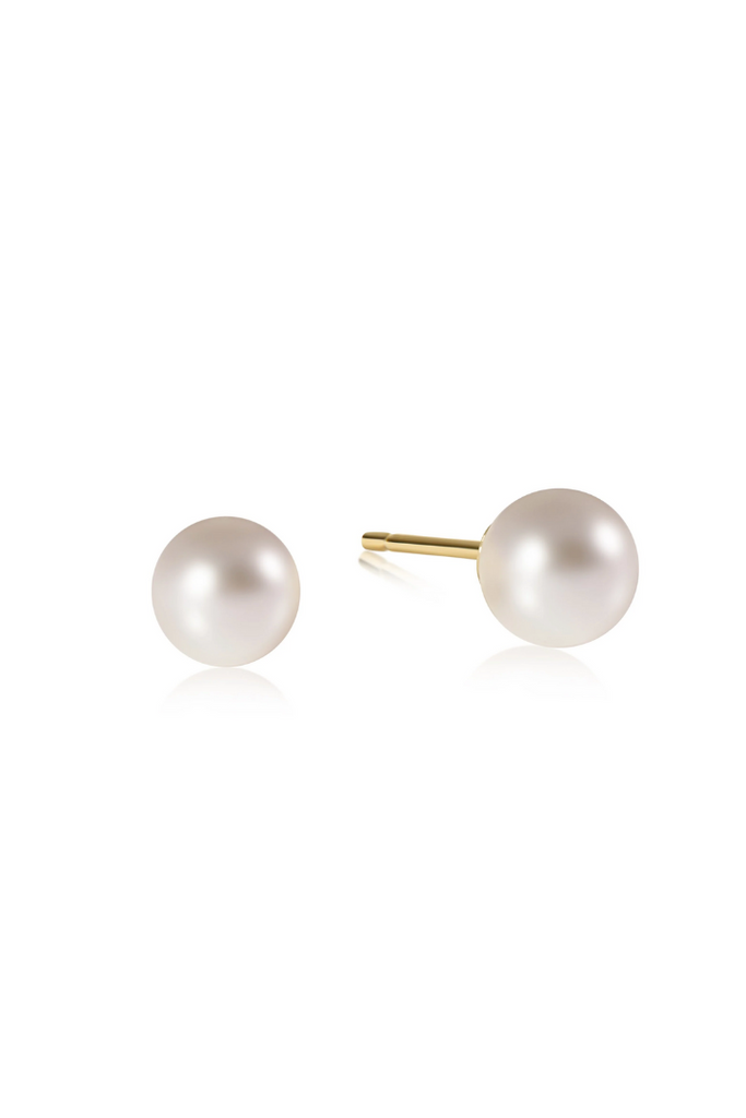 enewton: Classic Stud Pearl-Earrings-ENEWTON-Usher & Co - Women's Boutique Located in Atoka, OK and Durant, OK