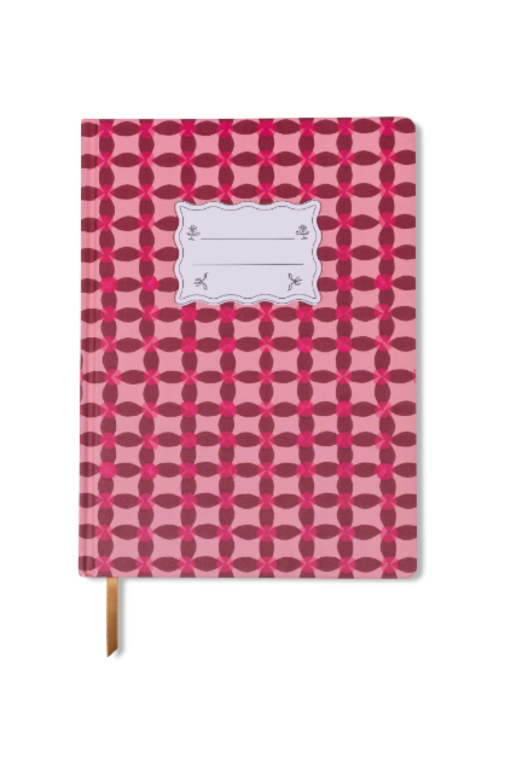 Jumbo Journal-Pinwheel Pink-11- Gift/Home-Designworks-Usher & Co - Women's Boutique Located in Atoka, OK and Durant, OK