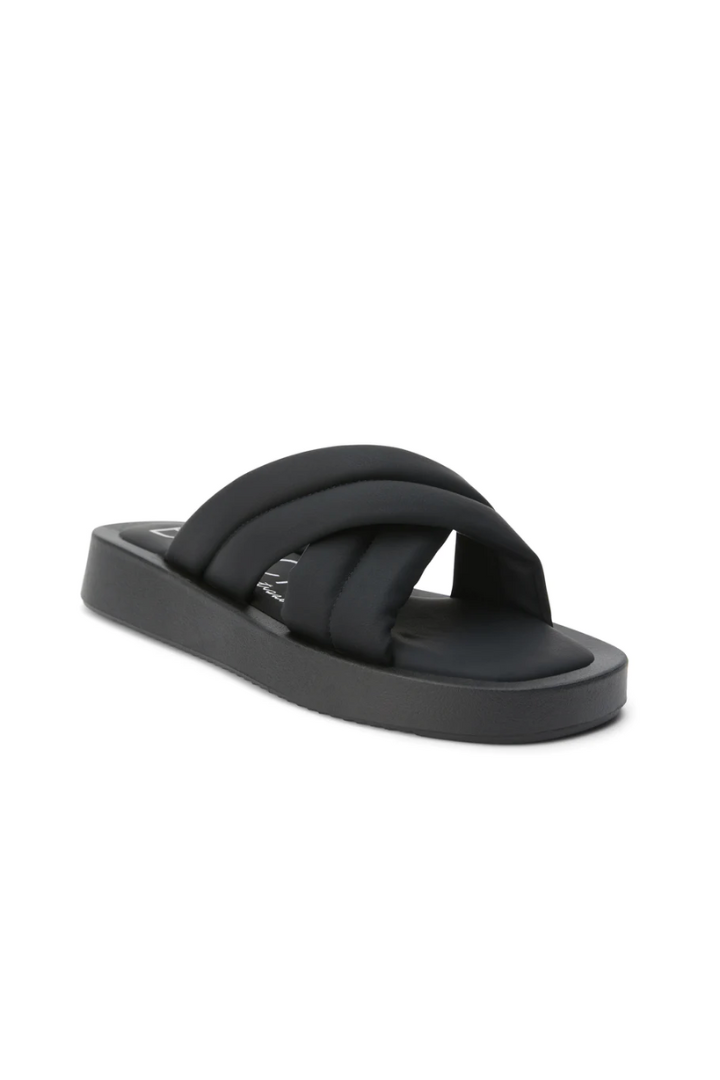 Matisse: Piper Sandal-Black-14-DISTRESSED-MATISSE-Usher & Co - Women's Boutique Located in Atoka, OK and Durant, OK