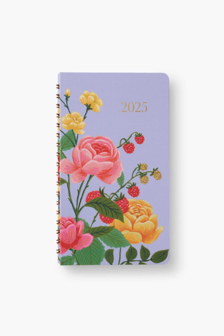 2025 Roses 12-Month Spiral Pocket Planner-11- Gift/Home-Rifle Paper Co-Usher & Co - Women's Boutique Located in Atoka, OK and Durant, OK
