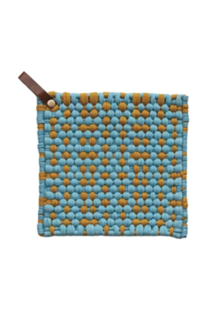 Crocheted Pot Holder-11- Gift/Home-CREATIVE CO-OP-Usher & Co - Women's Boutique Located in Atoka, OK and Durant, OK