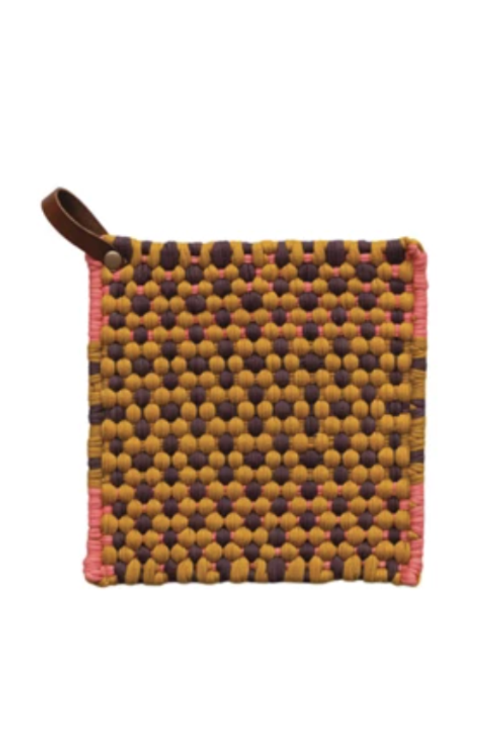 Crocheted Pot Holder-11- Gift/Home-CREATIVE CO-OP-Usher & Co - Women's Boutique Located in Atoka, OK and Durant, OK