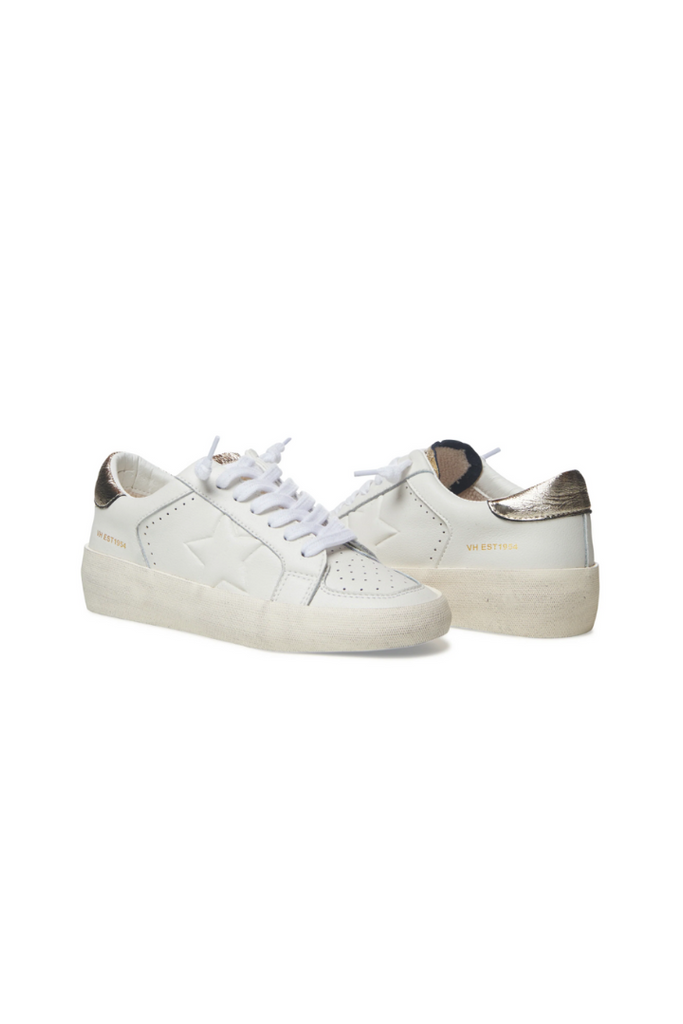 Reflex White/Gold-Sneakers-Vintage Havana-Usher & Co - Women's Boutique Located in Atoka, OK and Durant, OK