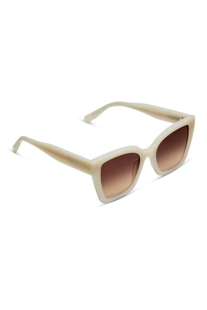 DIFF: Rhys-Meringue+Brown Gradient-Sunglasses-DIFF-Usher & Co - Women's Boutique Located in Atoka, OK and Durant, OK