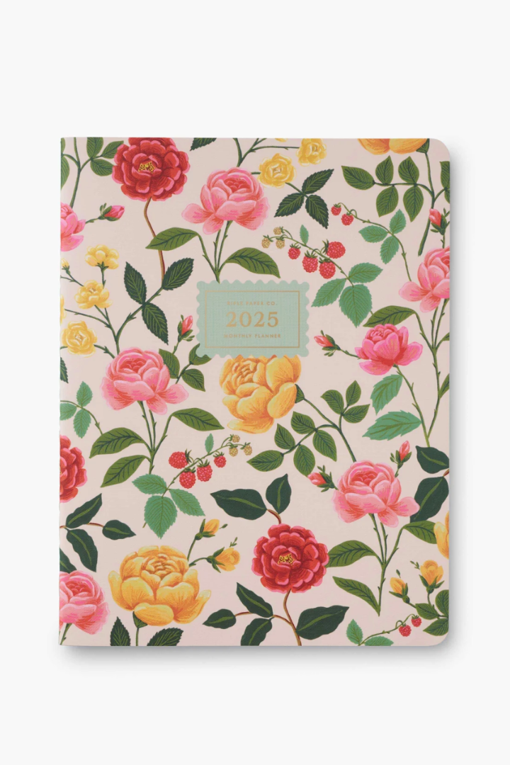2025 Roses 12-Month Appointment Notebook-11- Gift/Home-Rifle Paper Co-Usher & Co - Women's Boutique Located in Atoka, OK and Durant, OK