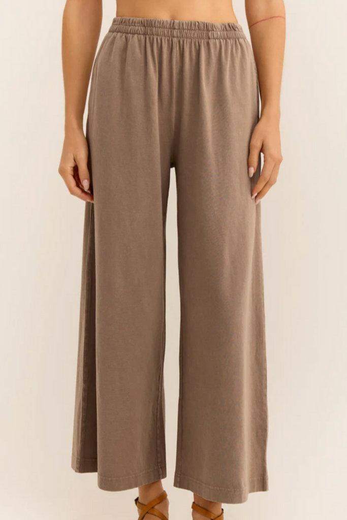 Z Supply: Scout Pant-Iced Coffee-Pants-Z SUPPLY-Usher & Co - Women's Boutique Located in Atoka, OK and Durant, OK