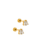 Screw Back Stud Earrings-7- Jewelry-Linny Co-Usher & Co - Women's Boutique Located in Atoka, OK and Durant, OK