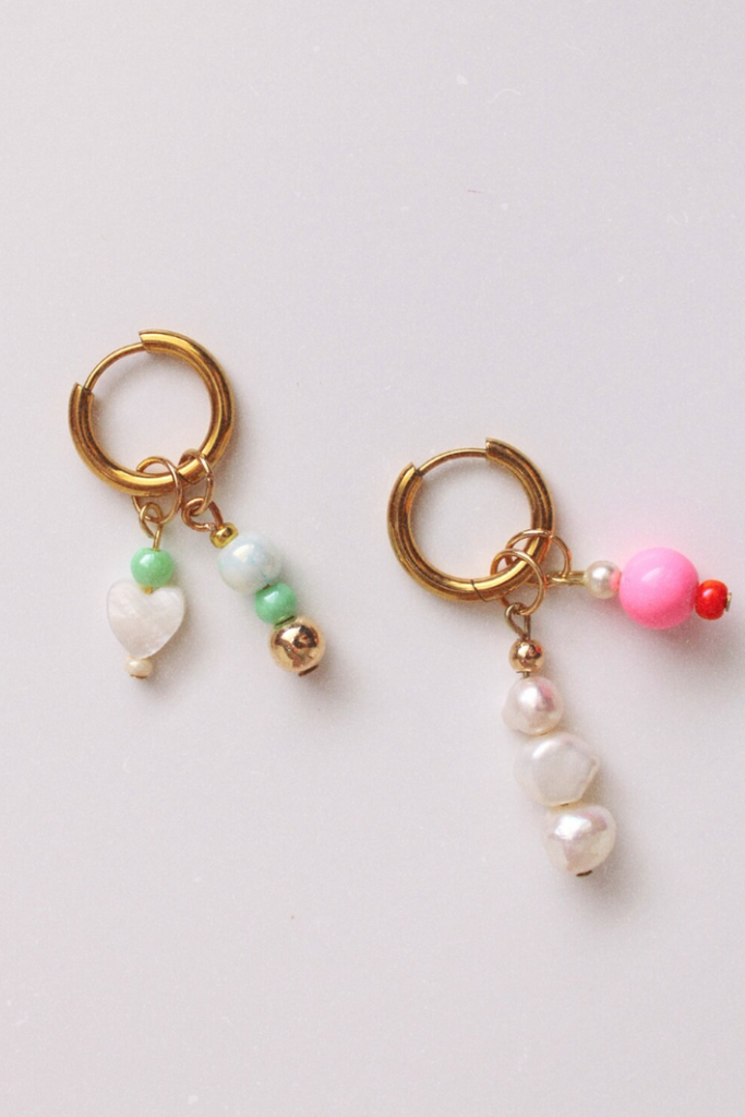 Selena Hoops-Earrings-Poppy Dot Co-Usher & Co - Women's Boutique Located in Atoka, OK and Durant, OK