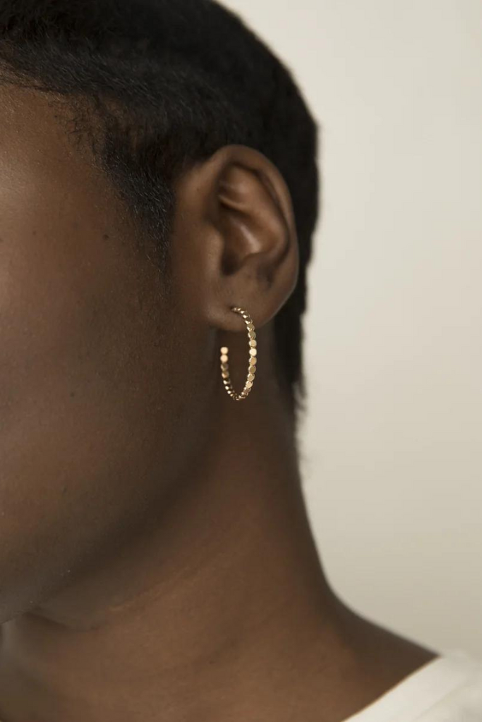 ABLE: Selma Hoops-Earrings-ABLE-Usher & Co - Women's Boutique Located in Atoka, OK and Durant, OK