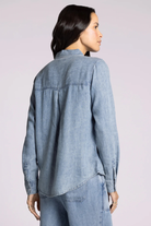 Shay Chambray Button Down-1- Tops-THREAD AND SUPPLY-Usher & Co - Women's Boutique Located in Atoka, OK and Durant, OK