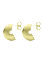 Sheila Fajl: Small Miriad Hoops-Brushed Gold-7- Jewelry-SHEILA FAJL-Usher & Co - Women's Boutique Located in Atoka, OK and Durant, OK