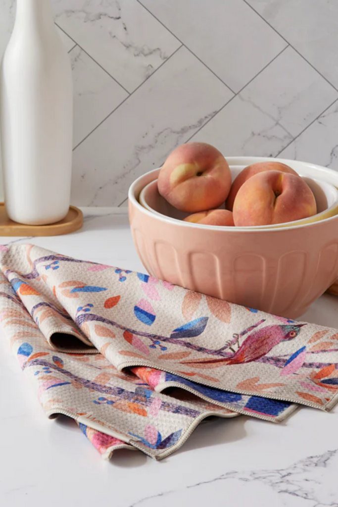 Microfiber Towel-Songbirds-Kitchen-Werkshoppe-Usher & Co - Women's Boutique Located in Atoka, OK and Durant, OK