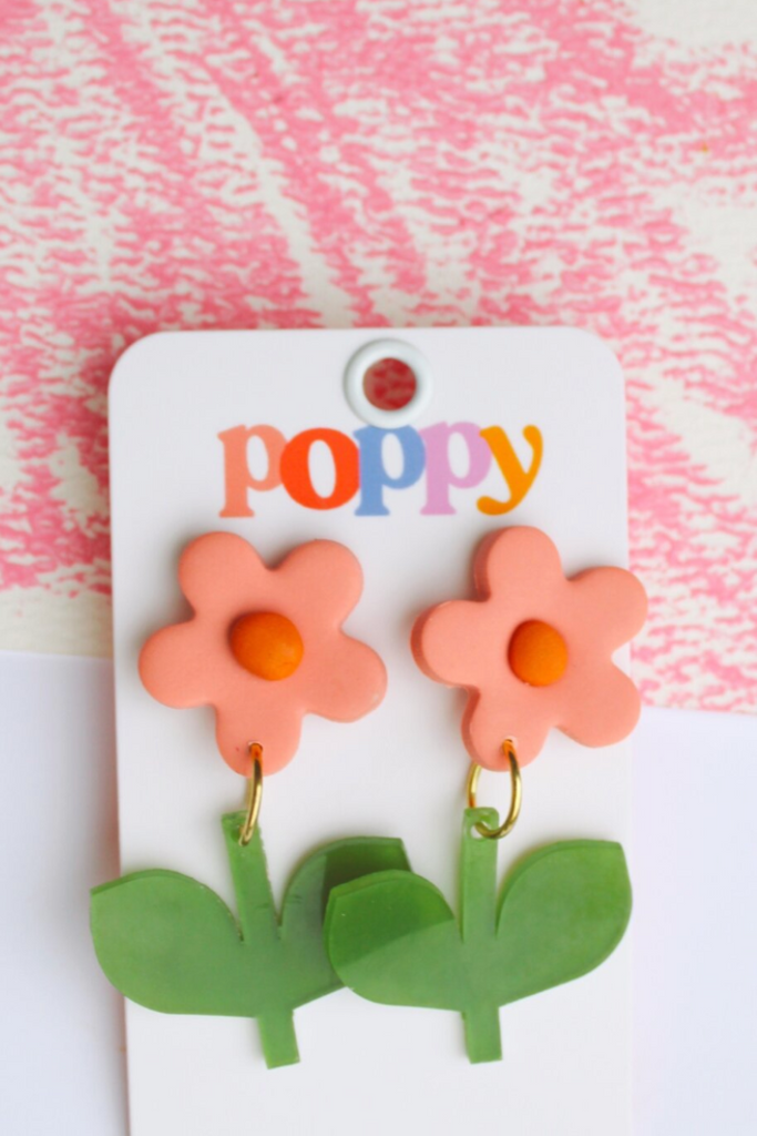 Stevie Dangles-Earrings-Poppy Dot Co-Usher & Co - Women's Boutique Located in Atoka, OK and Durant, OK