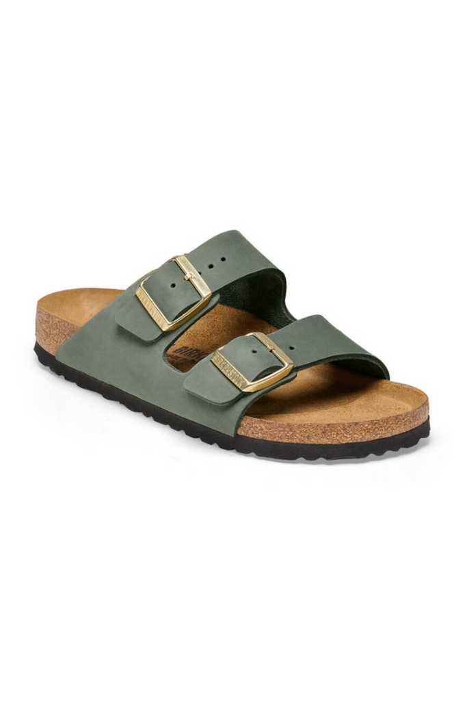 Birkenstock: Arizona Leather-Thyme-SHOES-BIRKENSTOCK-Usher & Co - Women's Boutique Located in Atoka, OK and Durant, OK