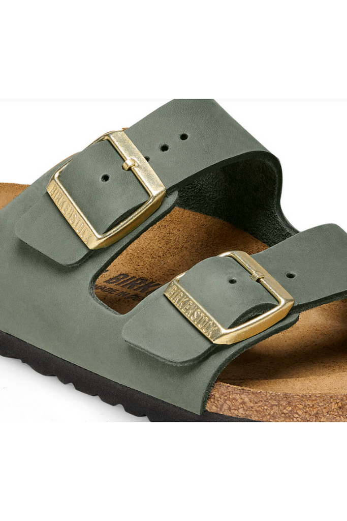 Birkenstock: Arizona Leather-Thyme-SHOES-BIRKENSTOCK-Usher & Co - Women's Boutique Located in Atoka, OK and Durant, OK