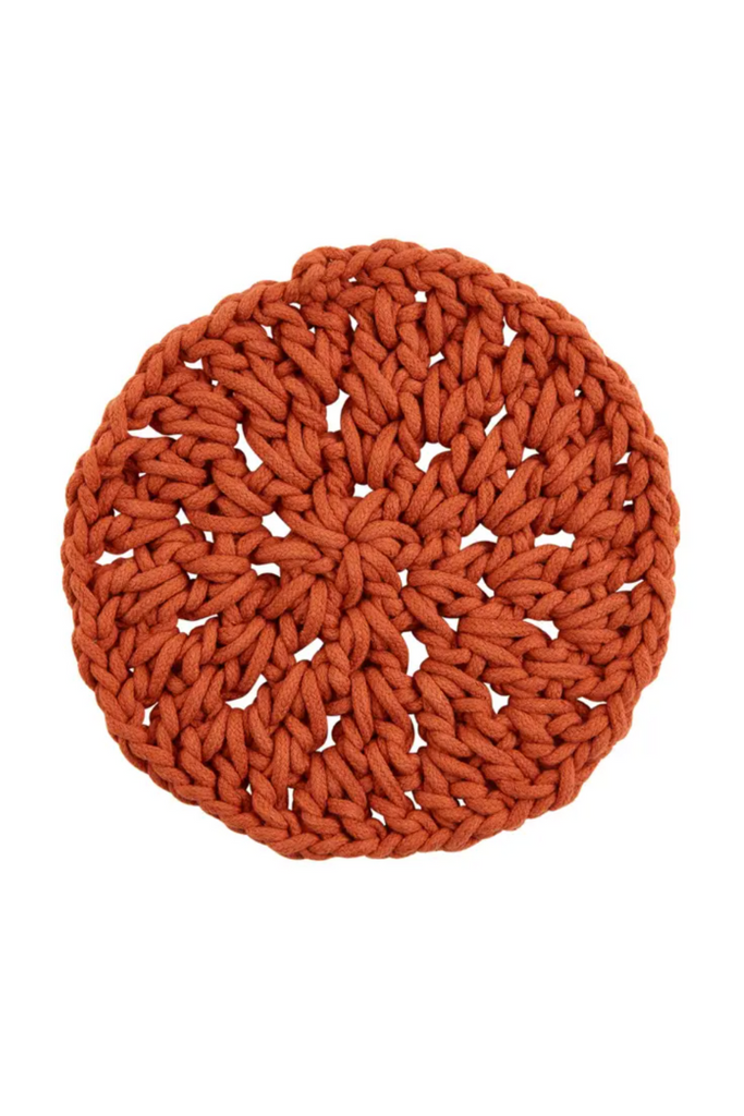 Knotted Cotton Trivet-Kitchen-Mudpie-Usher & Co - Women's Boutique Located in Atoka, OK and Durant, OK