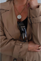 Two-Toned Coin Necklace-7- Jewelry-ChanSutt Pearls-Usher & Co - Women's Boutique Located in Atoka, OK and Durant, OK