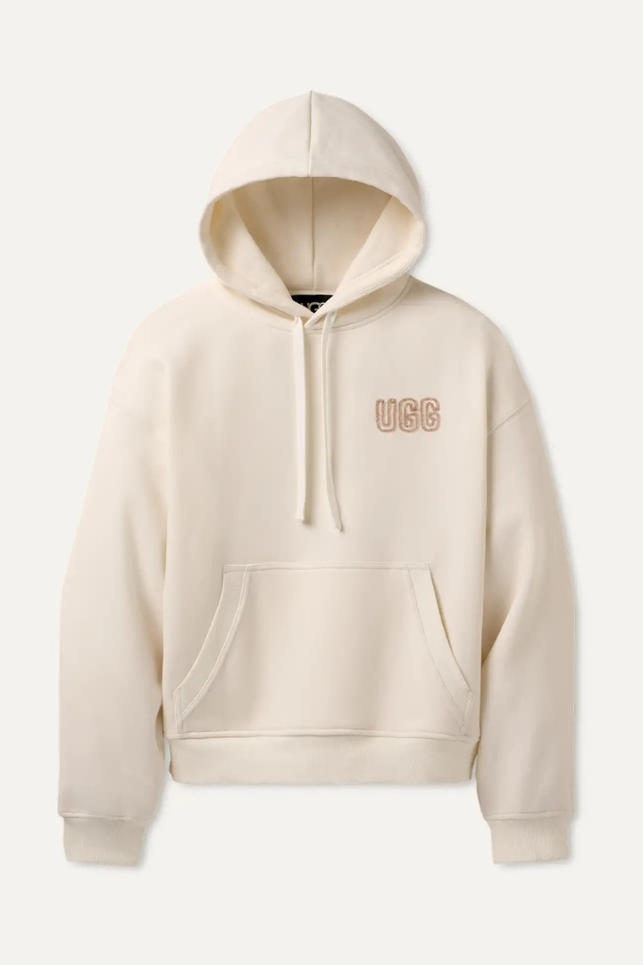 UGG: Logo Hoodie-Nimbus-1- Tops-UGG-Usher & Co - Women's Boutique Located in Atoka, OK and Durant, OK