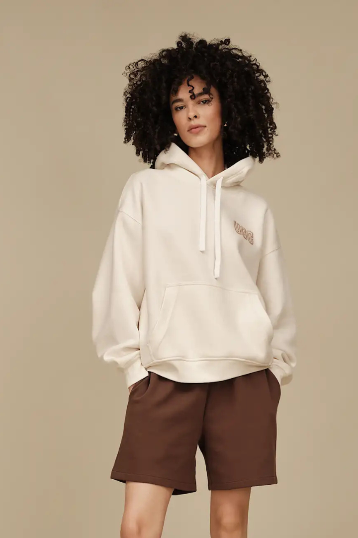 UGG: Logo Hoodie-Nimbus-1- Tops-UGG-Usher & Co - Women's Boutique Located in Atoka, OK and Durant, OK