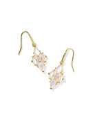 Kendra Scott: Abbie Crystal Earrings-Gold Neutral Mix-7- Jewelry-KENDRA SCOTT-Usher & Co - Women's Boutique Located in Atoka, OK and Durant, OK