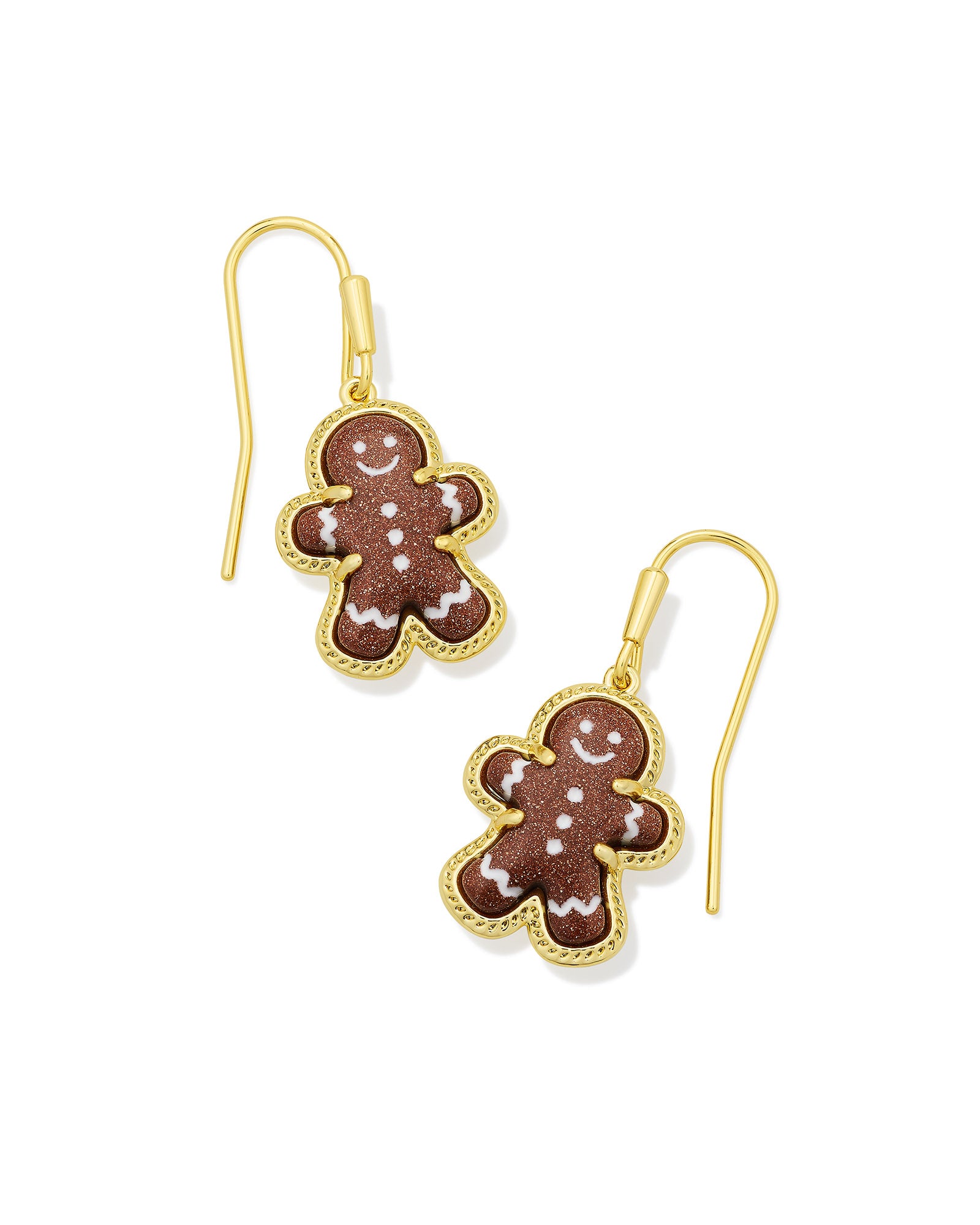 Kendra Scott: Gingerbread Drop Earrings-Gold Brown-7- Jewelry-Kendra Scott-Usher & Co - Women's Boutique Located in Atoka, OK and Durant, OK