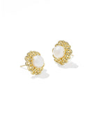 Kendra Scott: Gabriella Stud - Freshwater Cultured Pearl-7- Jewelry-Kendra Scott-Usher & Co - Women's Boutique Located in Atoka, OK and Durant, OK
