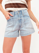 DAZE: Valley Girl Short-Romcom-5-Denim-DAZE-Usher & Co - Women's Boutique Located in Atoka, OK and Durant, OK