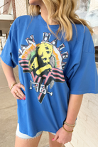 DAYDREAMER: Van Halen 1984 Oversized Jersey-1- Tops-DAYDREAMER-Usher & Co - Women's Boutique Located in Atoka, OK and Durant, OK